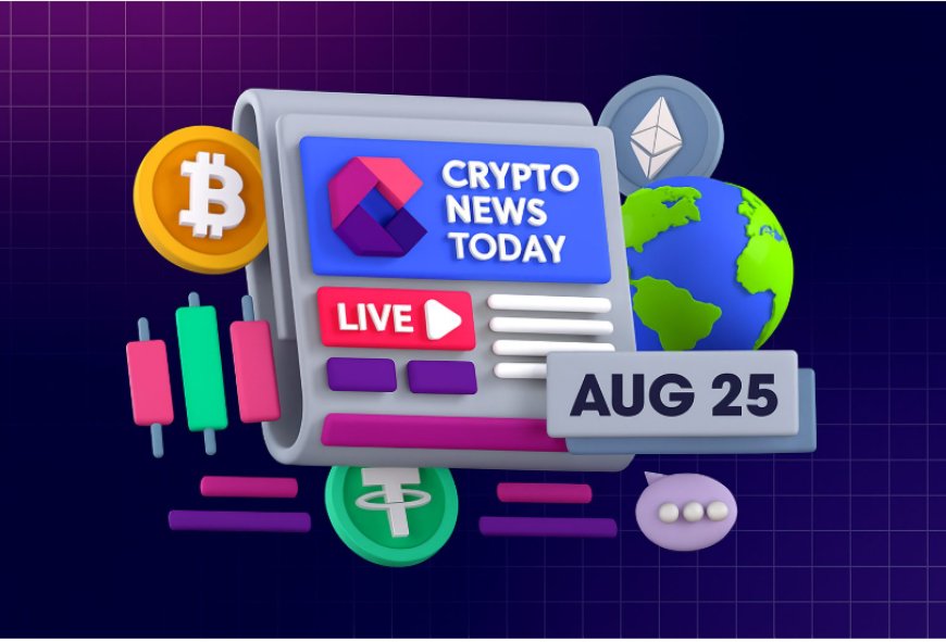[LIVE] Crypto News Today: Latest Updates for August 25, 2025 – Bitcoin Whale Dumps 24K BTC, Triggers $4K Flash Crash; ETH Briefly Tops $4.9K