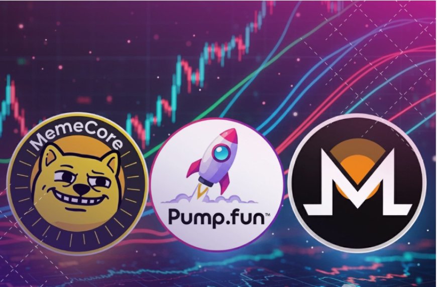 Altcoin Season Goes Wild: MemeCore Rebounds 70% While Pump.fun Prints Volume, Monero Steadies